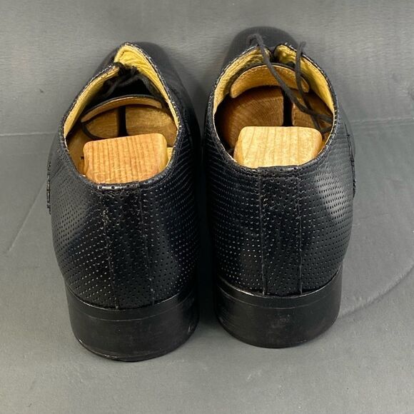 Mario Alborino black leather Oxford shoes mens size  11 (44) main image 6